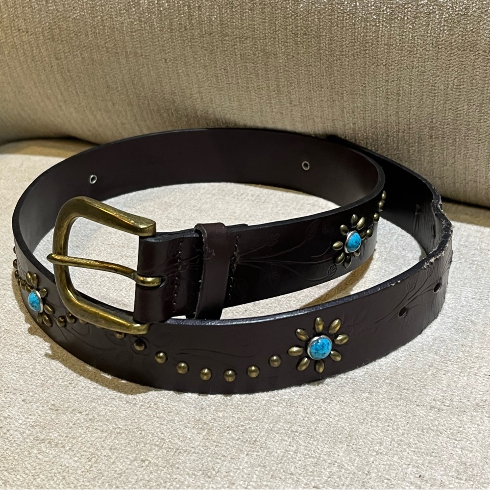 Old Navy Brown Leather Belt